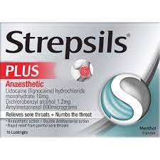 STREPSILS Anesthetic Plus 16pk